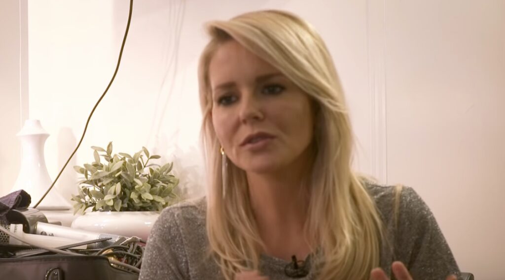 Chantal Janzen met beste vriend